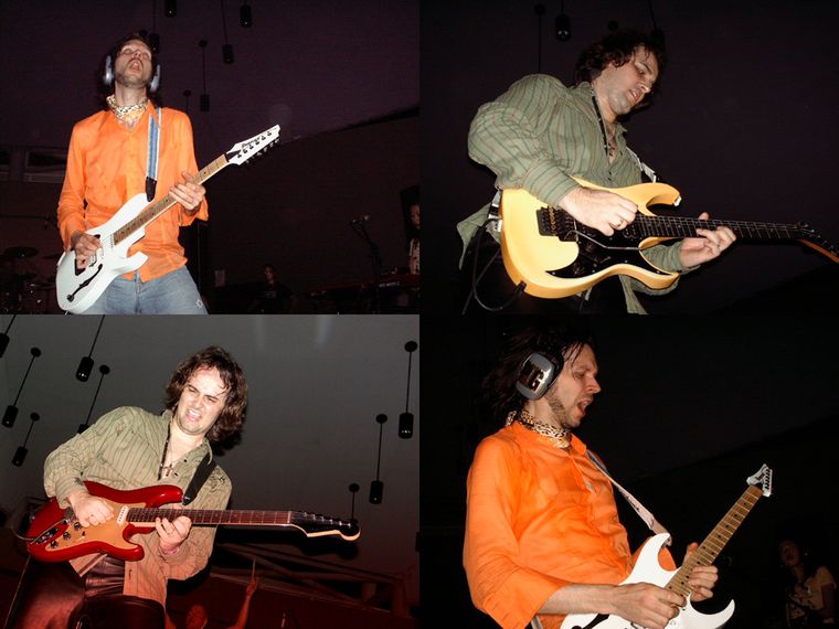 Pablo Mendoza en directo, serie de fotos